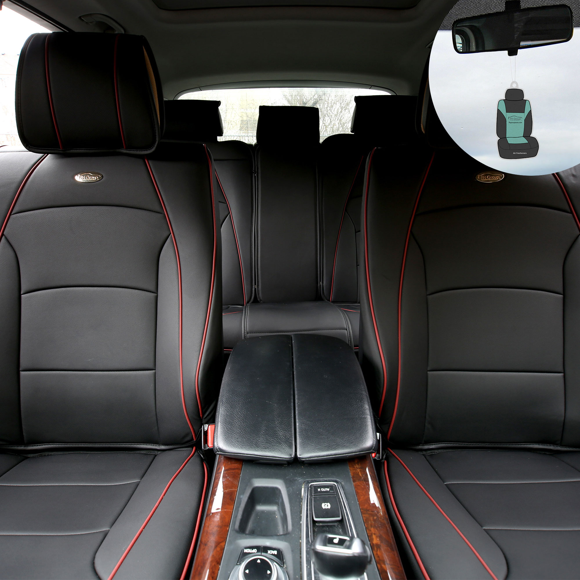 Full Set Jeep Cherokee Luxury LEATHERETTE Car Seat Covers Protectors